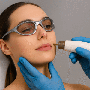 Rejuvenecimiento facial (Láser tulio fraccional)